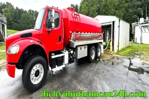 dịch vụ hút hầm cầu xã Hòa Long