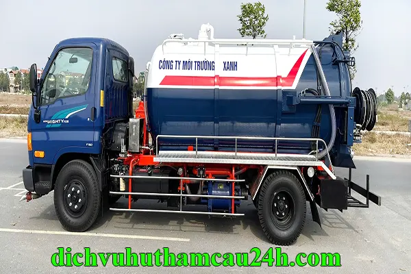 dịch vụ hút hầm cầu phường Trung Mỹ Tây