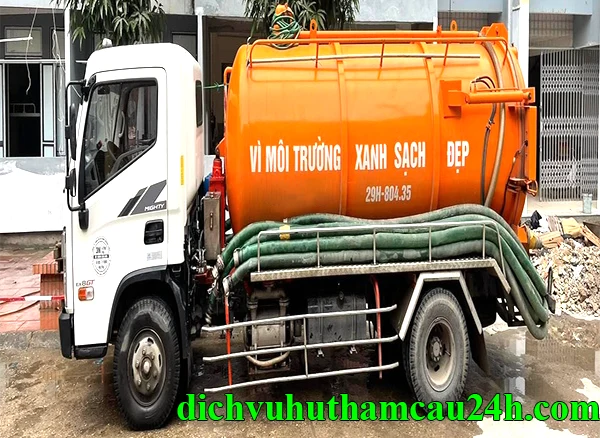 Dịch vụ hút hầm cầu Tuy Phước
