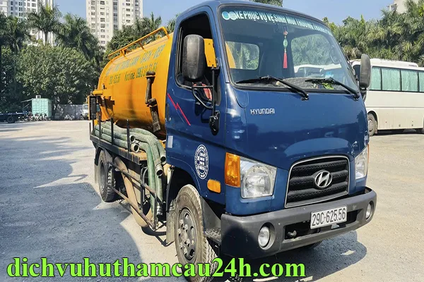 hút hầm cầu Phù Mỹ giá rẻ