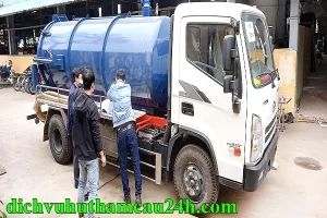 hút hầm phường Linh Xuân
