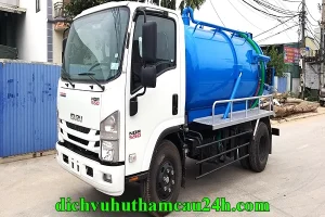 hút hầm vệ sinh Hà Tĩnh