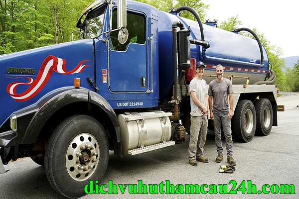dịch vụ hút hầm cầu Hoài Ân