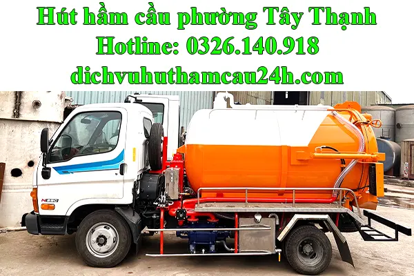 Hút hầm cầu phường Tây Thạnh, TPHCM gọi hotline 0326.140.918 dịch vụ hút hầm cầu phường Tây Thạnh