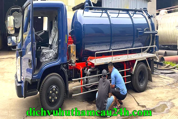dịch vụ hút hầm cầu Chợ Mới chất lượng