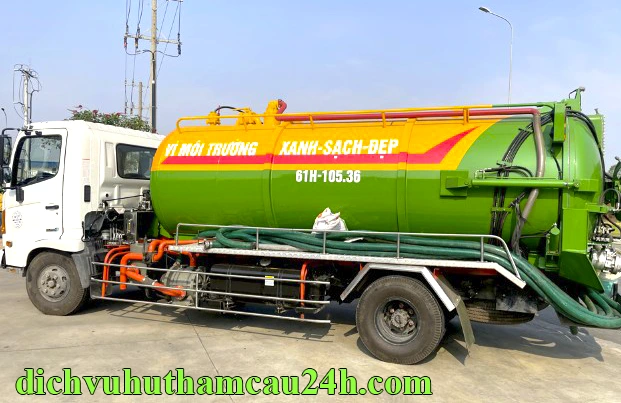 dịch vụ hút hầm cầu Đông Hòa giá rẻ