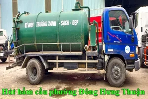 hút hầm cầu phường Đông Hưng Thuận
