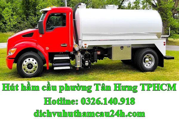 hút hầm cầu phường Tân Hưng, TPHCM uy tín