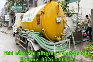 hút hầm cầu phường Tân Sơn Nhì