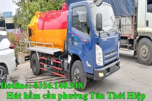 hút hầm cầu phường Tân Thới Hiệp