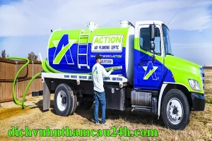hút hầm cầu Tân Châu