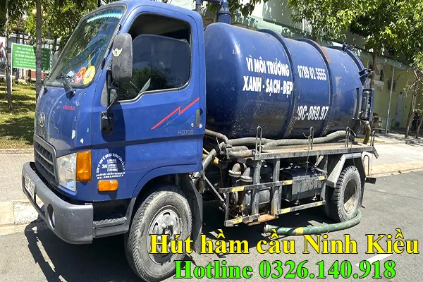 dịch vụ hút hầm cầu Ninh Kiều