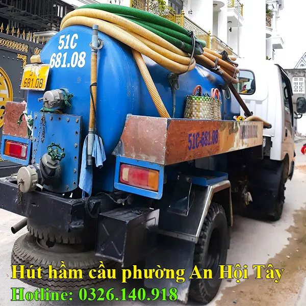 Dịch vụ hút hầm cầu phường An Hội Tây