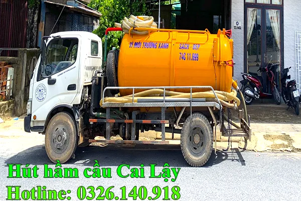 hút hầm cầu Cai Lậy chuyên nghiệp