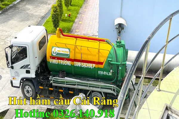 Hút hầm cầu Cái Răng, Cần Thơ gọi hotline 0326.140.918 hút hầm cầu Cái Răng chuyên nghiệp