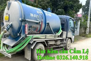 hút hầm cầu Cẩm Lệ
