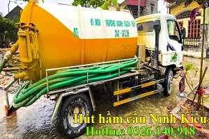 hút hầm cầu Ninh Kiều