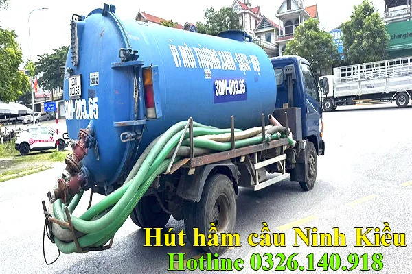 hút hầm cầu Ninh Kiều giá rẻ
