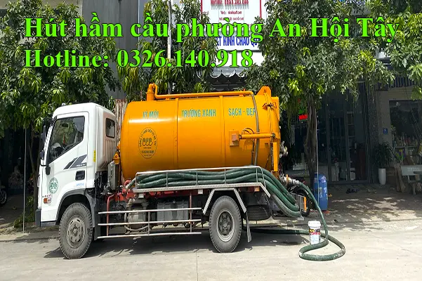 hút hầm cầu phường An Hội Tây chuyên nghiệp