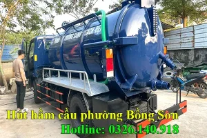 hút hầm cầu phường Bồng Sơn