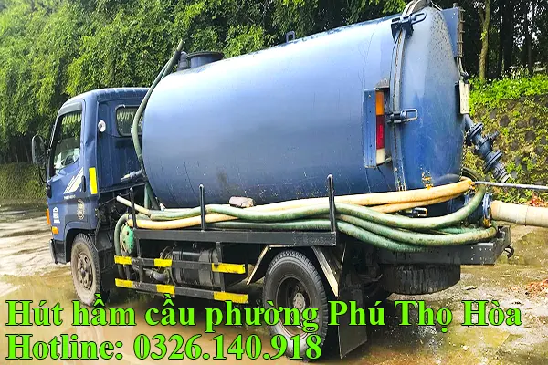 hút hầm cầu phường Phú Thọ Hòa TPHCM