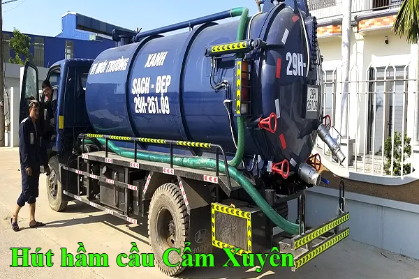 dịch vụ hút hầm cầu Cẩm Xuyên