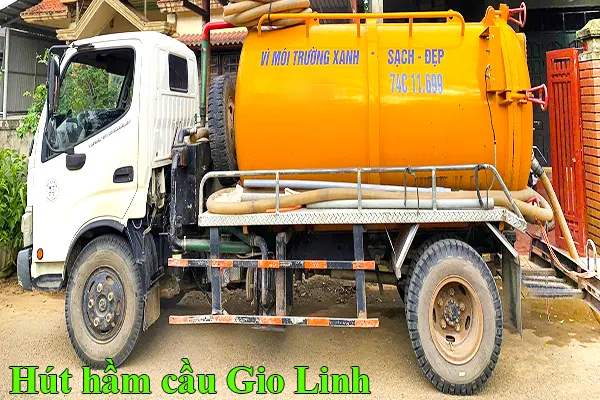 dịch vụ hút hầm cầu Gio Linh