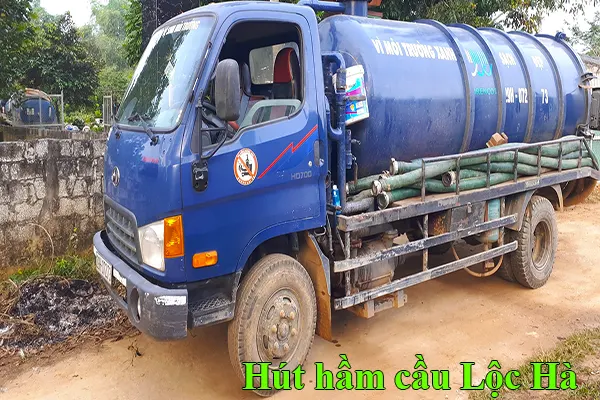 dịch vụ hút hầm cầu Lộc Hà