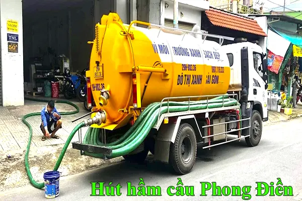 dịch vụ hút hầm cầu Phong Điền