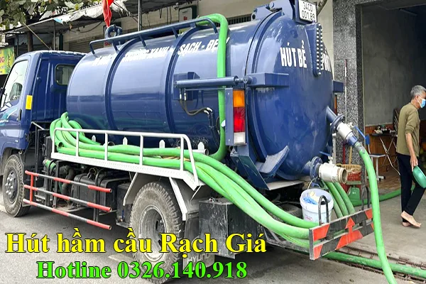 dịch vụ hút hầm cầu Rạch Giá