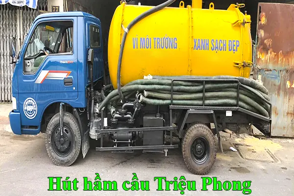 dịch vụ hút hầm cầu Triệu Phong