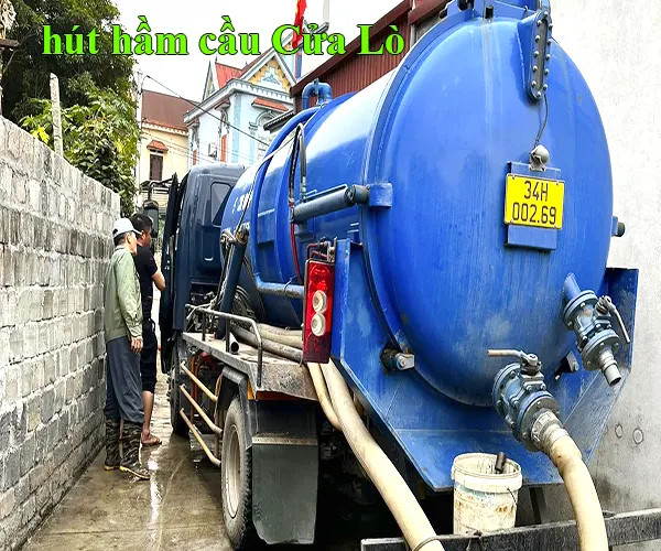 hút hầm cầu Cửa Lò chuyên nghiệp
