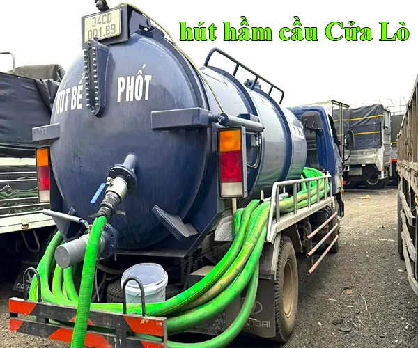 hút hầm cầu Cửa Lò, Nghệ An