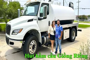 Hút hầm cầu Giồng Riềng