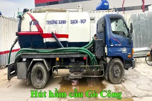 hút hầm cầu Gò Công