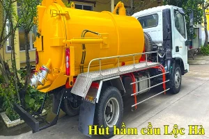 hút hầm cầu Lộc Hà