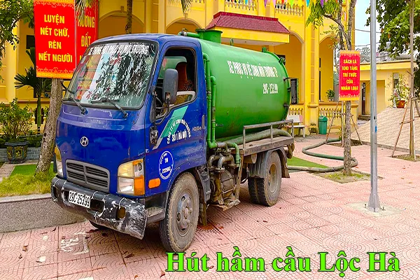 hút hầm cầu Lộc Hà chuyên nghiệp