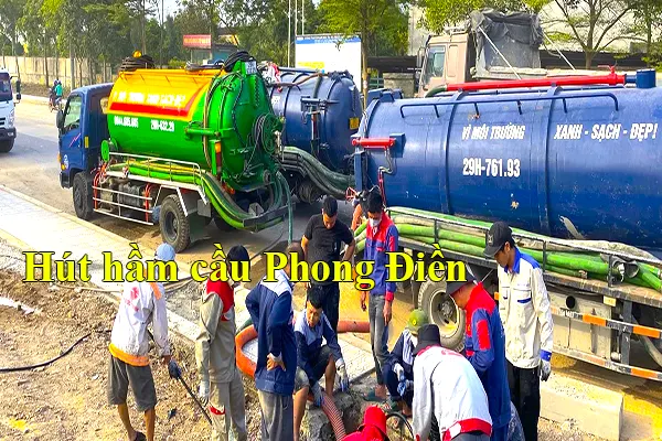 hút hầm cầu Phong Điền Cần Thơ