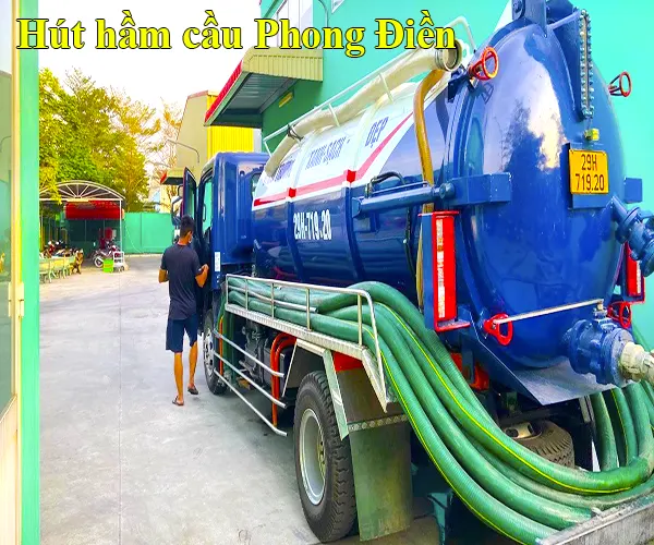 hút hầm cầu Phong Điền giá rẻ