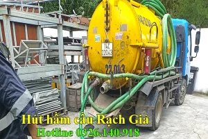 hút hầm cầu Rạch Giá