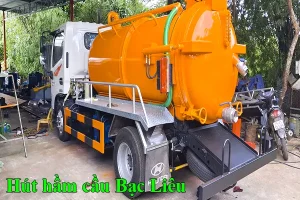hút hầm cầu Bạc Liêu