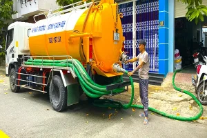 hút hầm cầu Chợ Lách