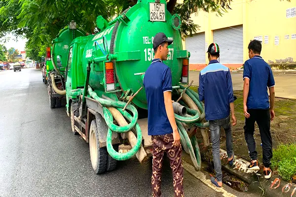 Hút hầm cầu Tiểu Cần chuyên nghiệp